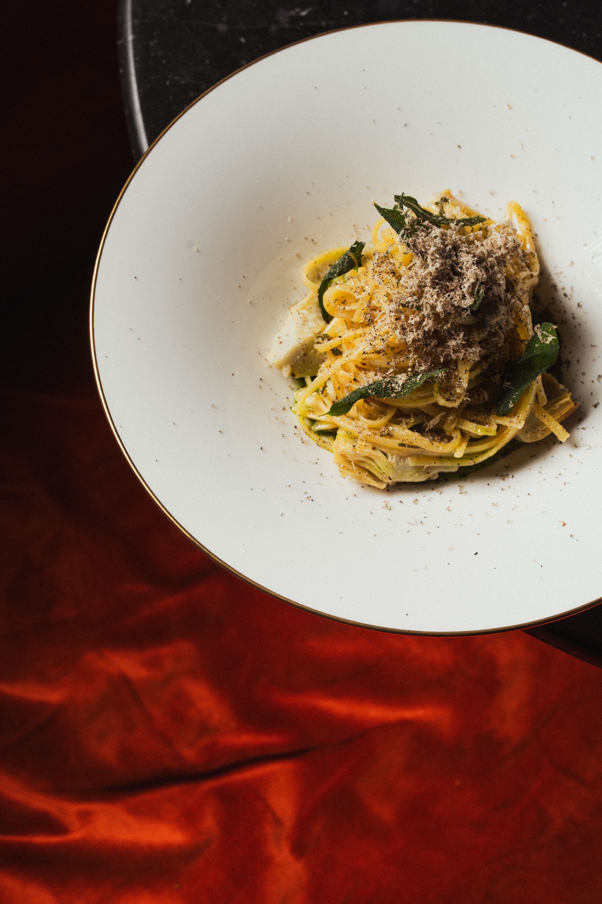 Pasta met truffel